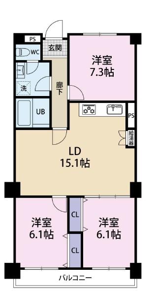日商岩井甲陽園マンション