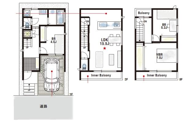 西宮市小松東町２丁目（新築戸建）
