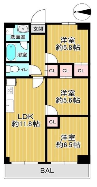 日商岩井香枦園マンション２号棟