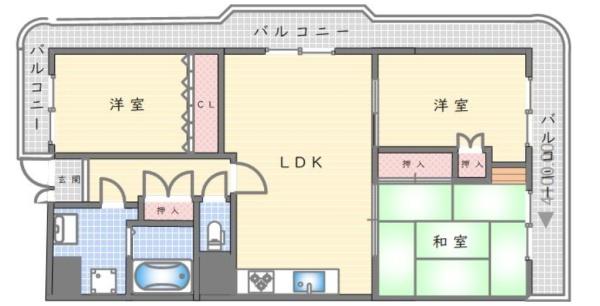 日商岩井香枦園マンション２号棟