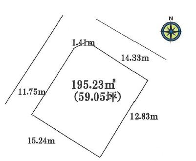 西宮市武庫川町の土地
