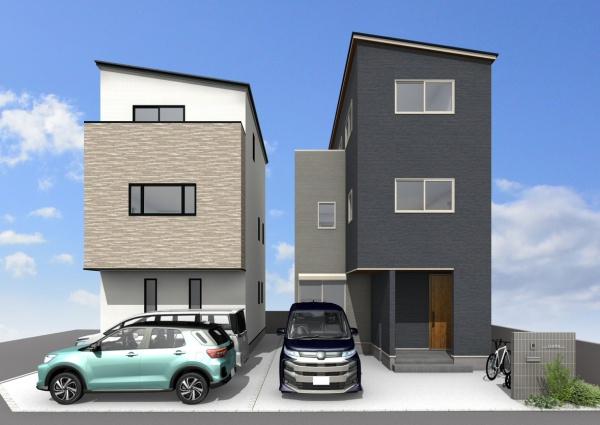 西宮市今津久寿川町　２号地（自由設計住宅用地）【2区画】