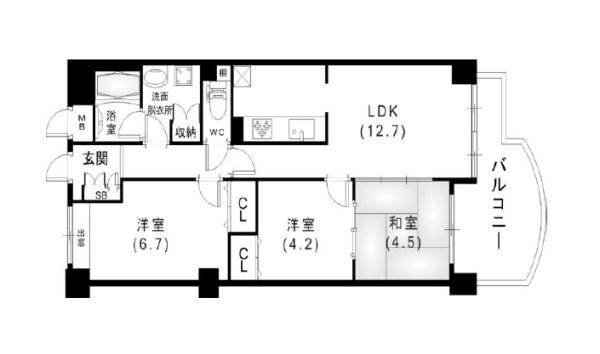ジャルダン上ヶ原壱番館