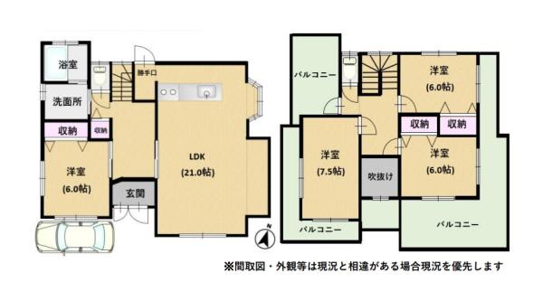 洲本市上物部（戸建）