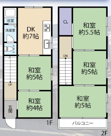 西宮市津門仁辺町（戸建）