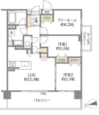 ラフィネス西宮北口ノースコート