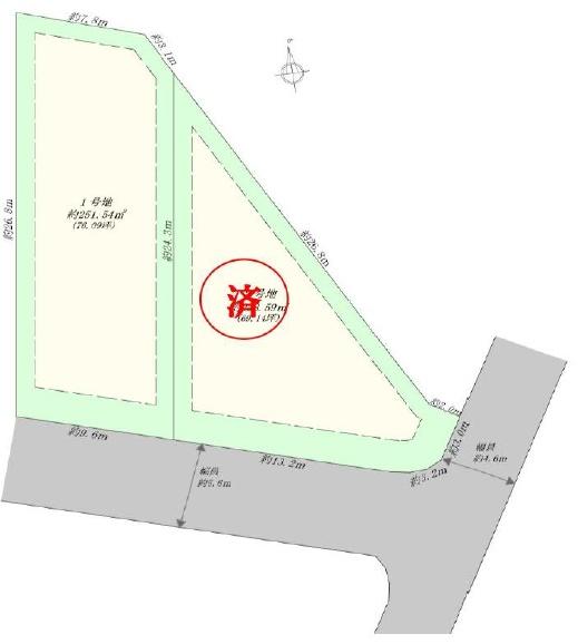 西宮市仁川町６丁目の土地