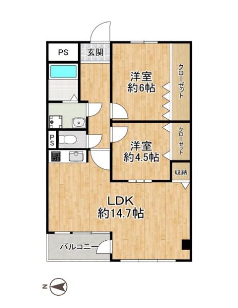 鳴尾小松住宅A棟