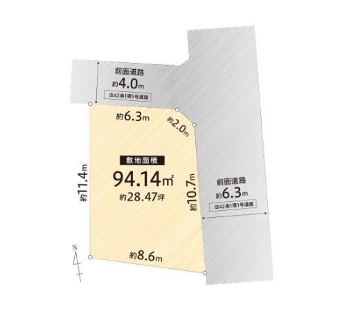 西宮市能登町（土地）