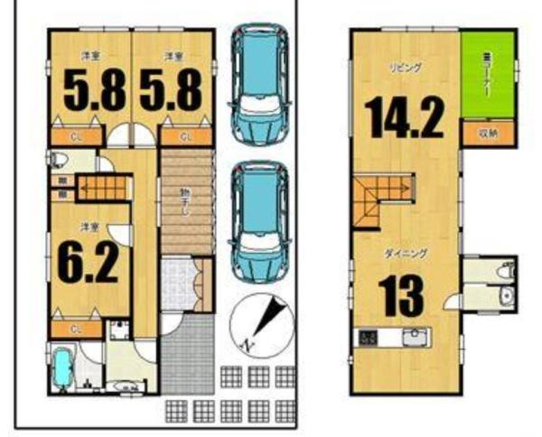 西宮市苦楽園四番町の中古一戸建て