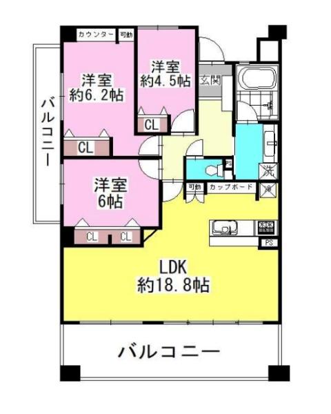 サンメゾン西宮北口ヴァン・エレーブ