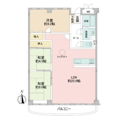 夙川グリーンタウン南棟