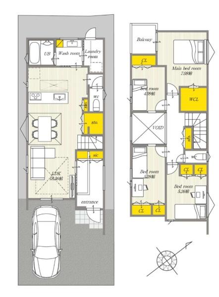 西宮市浜甲子園１丁目（新築戸建）Ａ号地