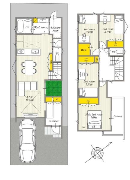 西宮市浜甲子園１丁目（新築戸建）Ｂ号地