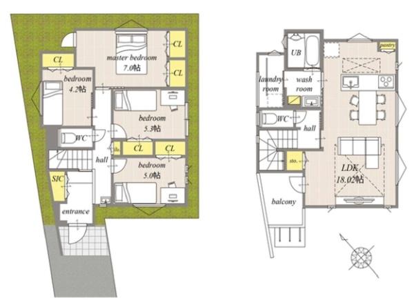 西宮市南甲子園２丁目（新築戸建）Ｃ号棟