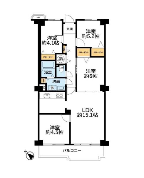ネオコーポ武庫川（車庫権利付き）