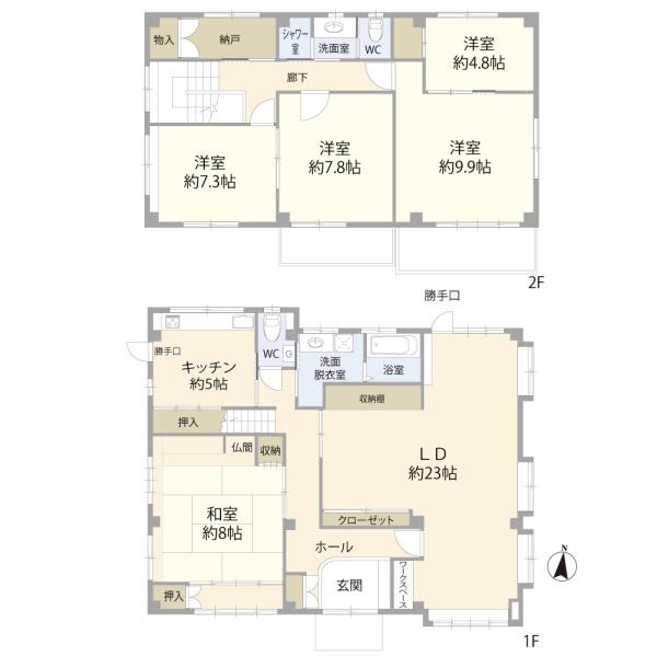 洲本市下内膳の中古一戸建て