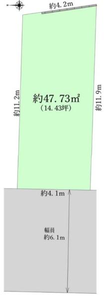 西宮市上甲子園５丁目（土地）