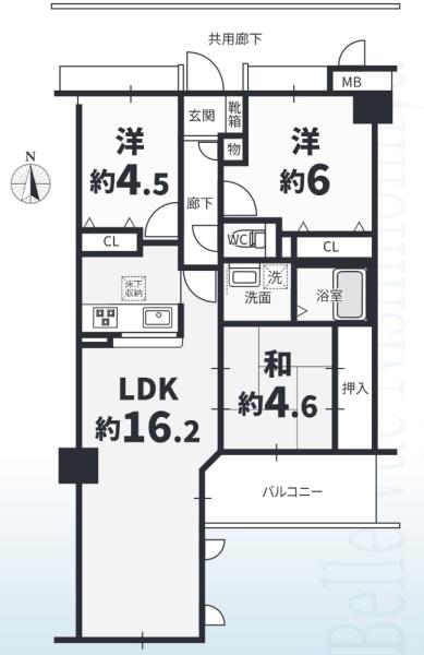 ヴェルビュ西宮北口