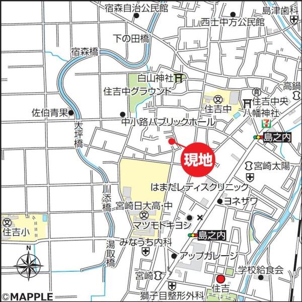 宮崎市島之内７期ー２　新築戸建