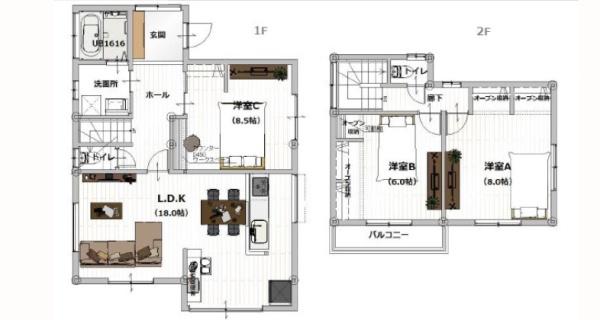 宮崎市大字本郷南方の中古一戸建て