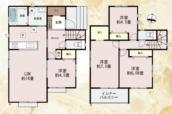 宮崎市希望が丘２期２号棟　新築戸建