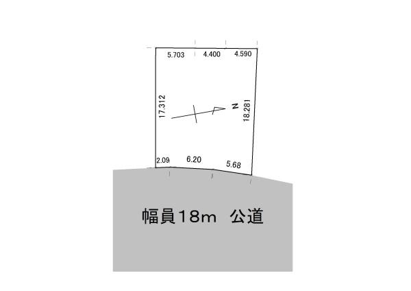 札幌市北区篠路二条７丁目の土地