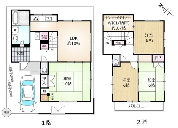 魚住町清水中古戸建