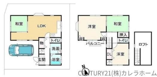 堺市西区浜寺諏訪森町東２丁の中古一戸建