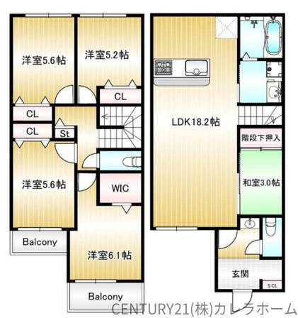 泉大津市北豊中町３丁目の新築一戸建