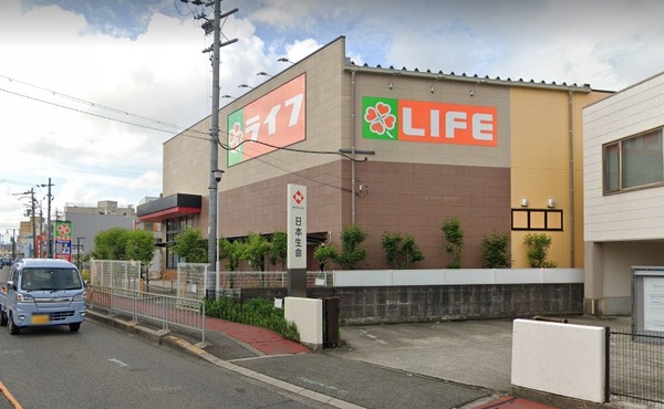 堺市東区野尻町の土地(ライフ初芝東店)