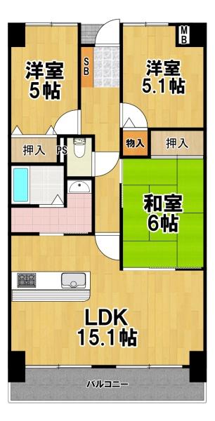 ライオンズマンション大正橋公園