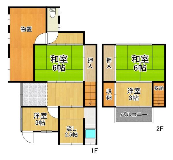 大阪市此花区伝法２丁目の中古一戸建て