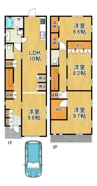 大阪市大正区鶴町３丁目の中古一戸建て