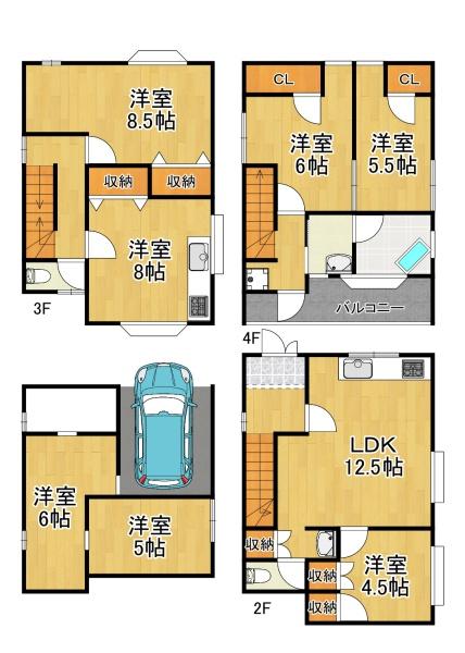 大阪市西淀川区佃３丁目の中古一戸建て
