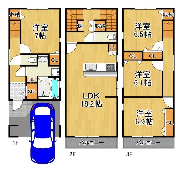 大阪市此花区伝法２丁目の土地