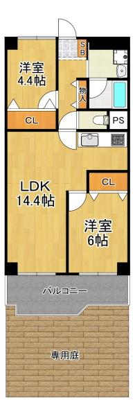 日商岩井野里マンション