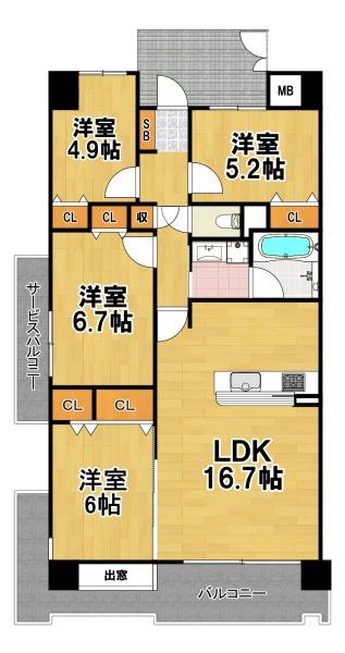 高見フローラルタウンブロッサムコート32