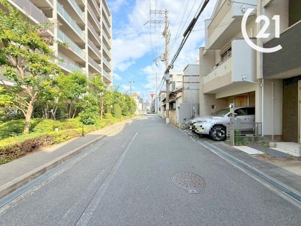 大阪市西淀川区姫里3丁目の中古一戸建て(前面道路含む現地写真)
