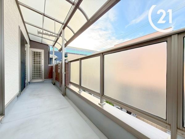 大阪市此花区春日出南1丁目の中古一戸建て(バルコニー)