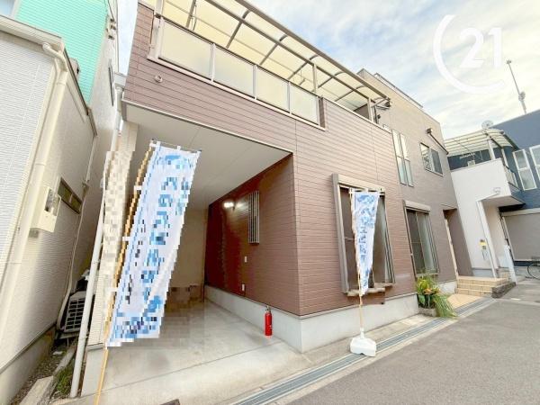 大阪市此花区春日出南1丁目の中古一戸建て(前面道路含む現地写真)