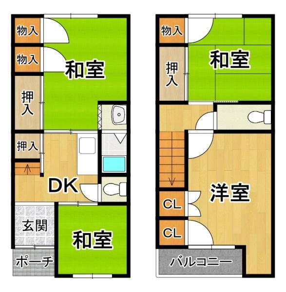 西九条１丁目中古テラスハウス