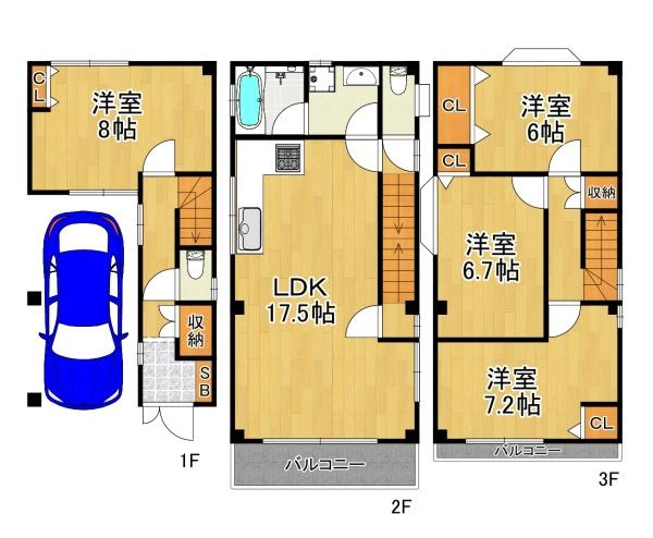 市岡元町2丁目中古戸建
