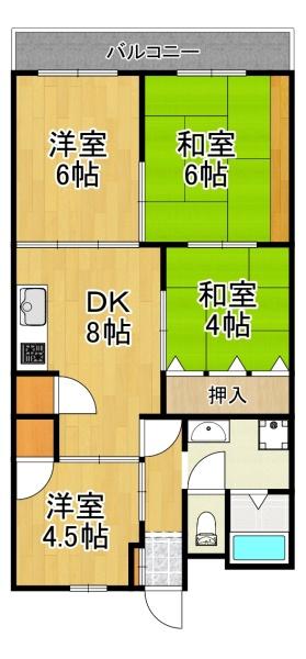 天保山第５コーポ２号棟
