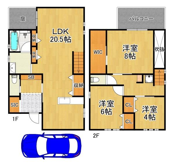 大阪市西淀川区中島１丁目の中古一戸建て