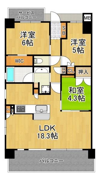 ディアエスタミオ福町