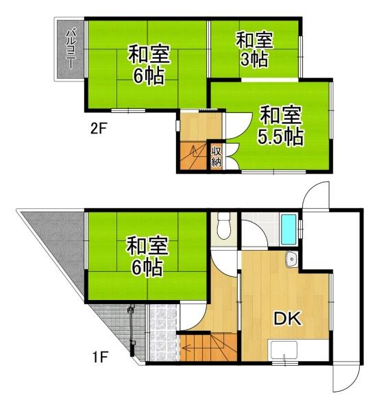 大阪市此花区島屋３丁目の中古一戸建て