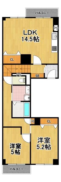 天保山第５コーポ１号棟