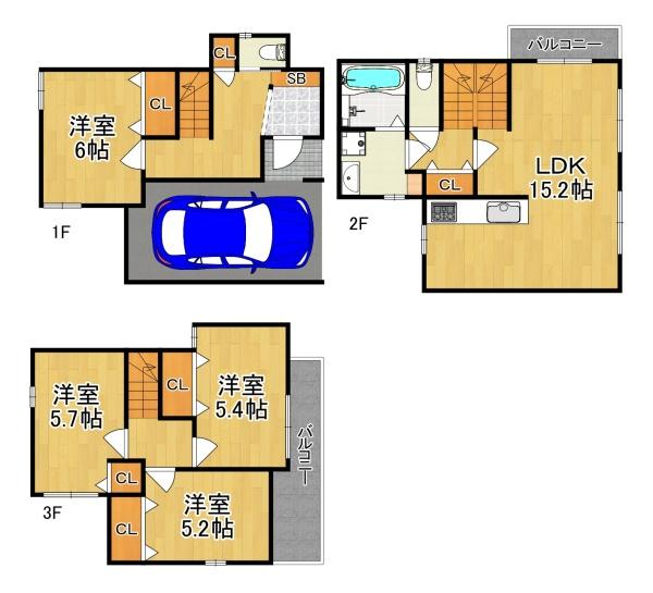 伝法３丁目新築戸建