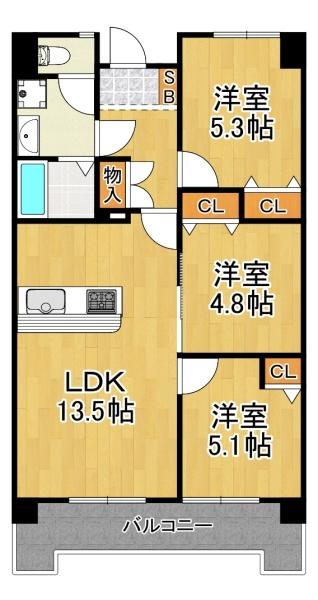 千舟リバーサイドヴィラＤ棟